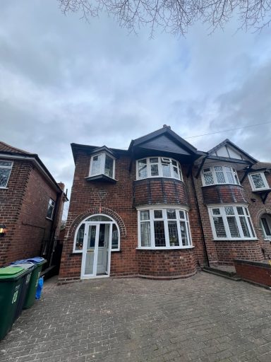 Installing New UPVC Fascia & Soffit To A Bay Window Apex In West Bromwich Bay Window Repair West Bromwich