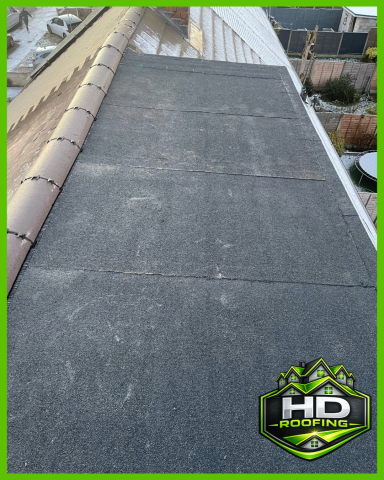 New Flat Roof Installed In Walsall New Flat Roof In The West Midlands